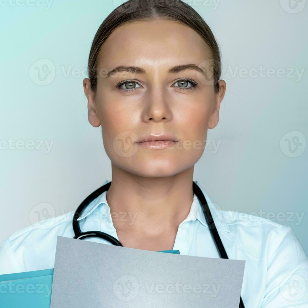 sur de soi médecin portrait photo