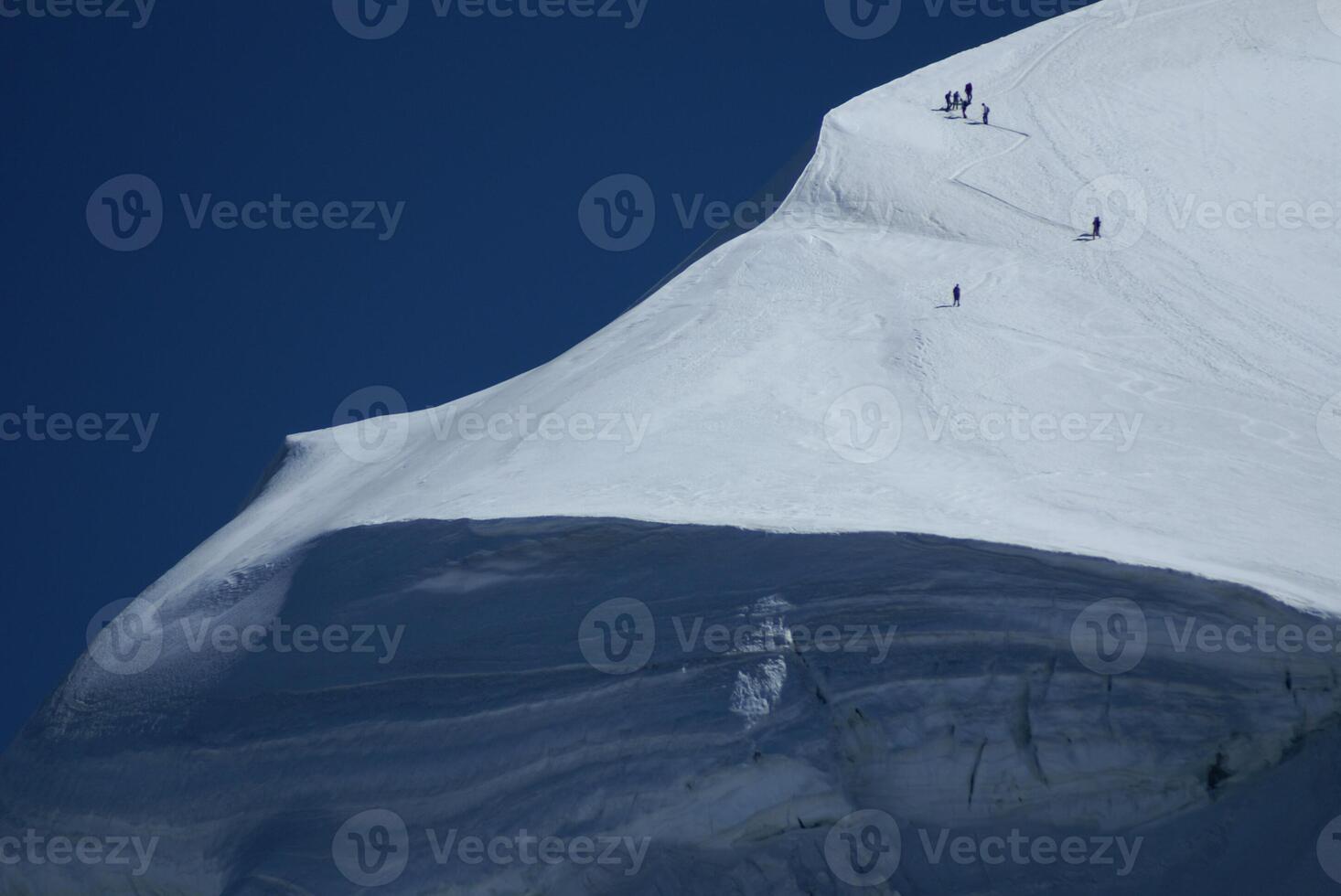 ski pente dans Suisse Alpes, Zermatt photo