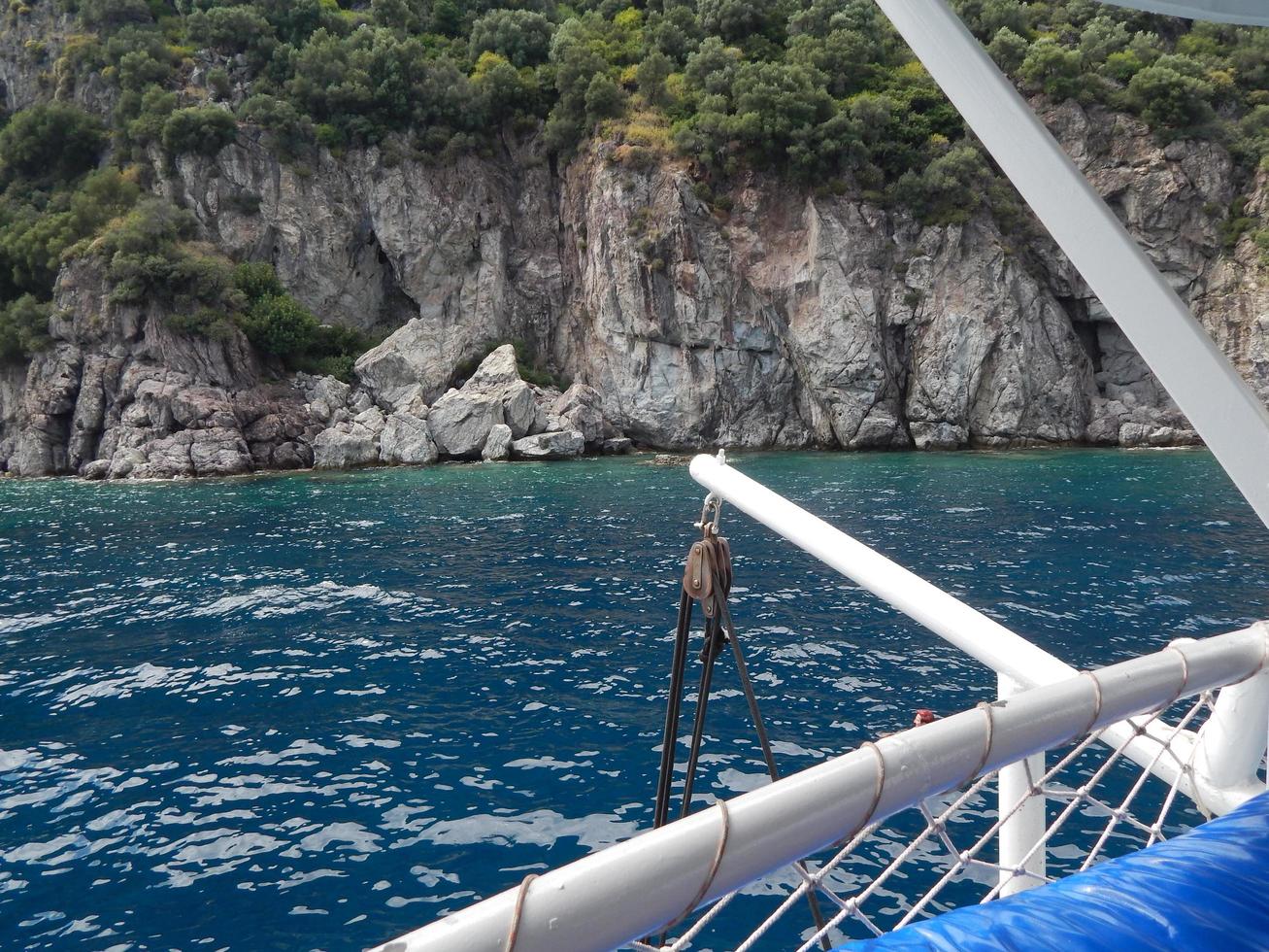 Marina de plaisance de Marmaris en turquie station balnéaire sur la mer Égée photo