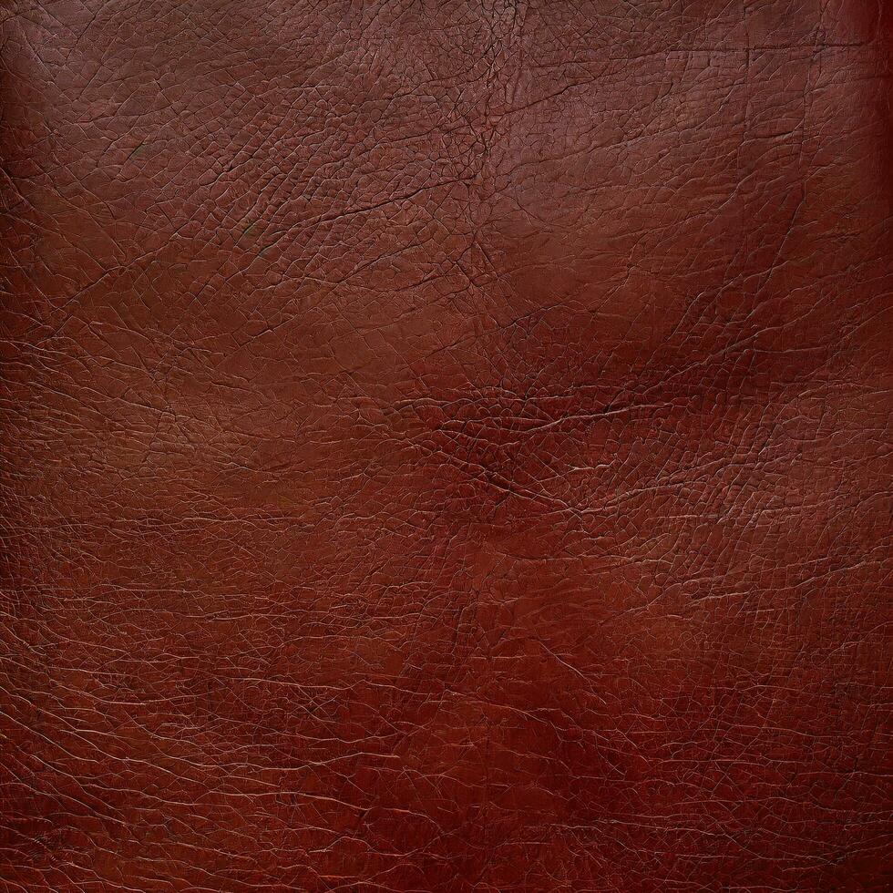 ai généré cuir texture Contexte photo