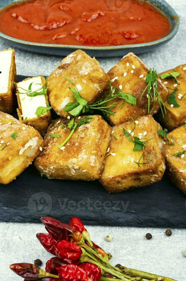 frit soja fromage Tofu photo