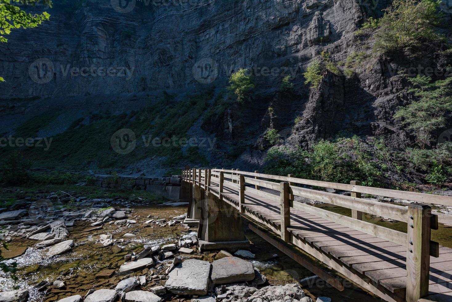 chutes de taughannock - sentier des gorges photo