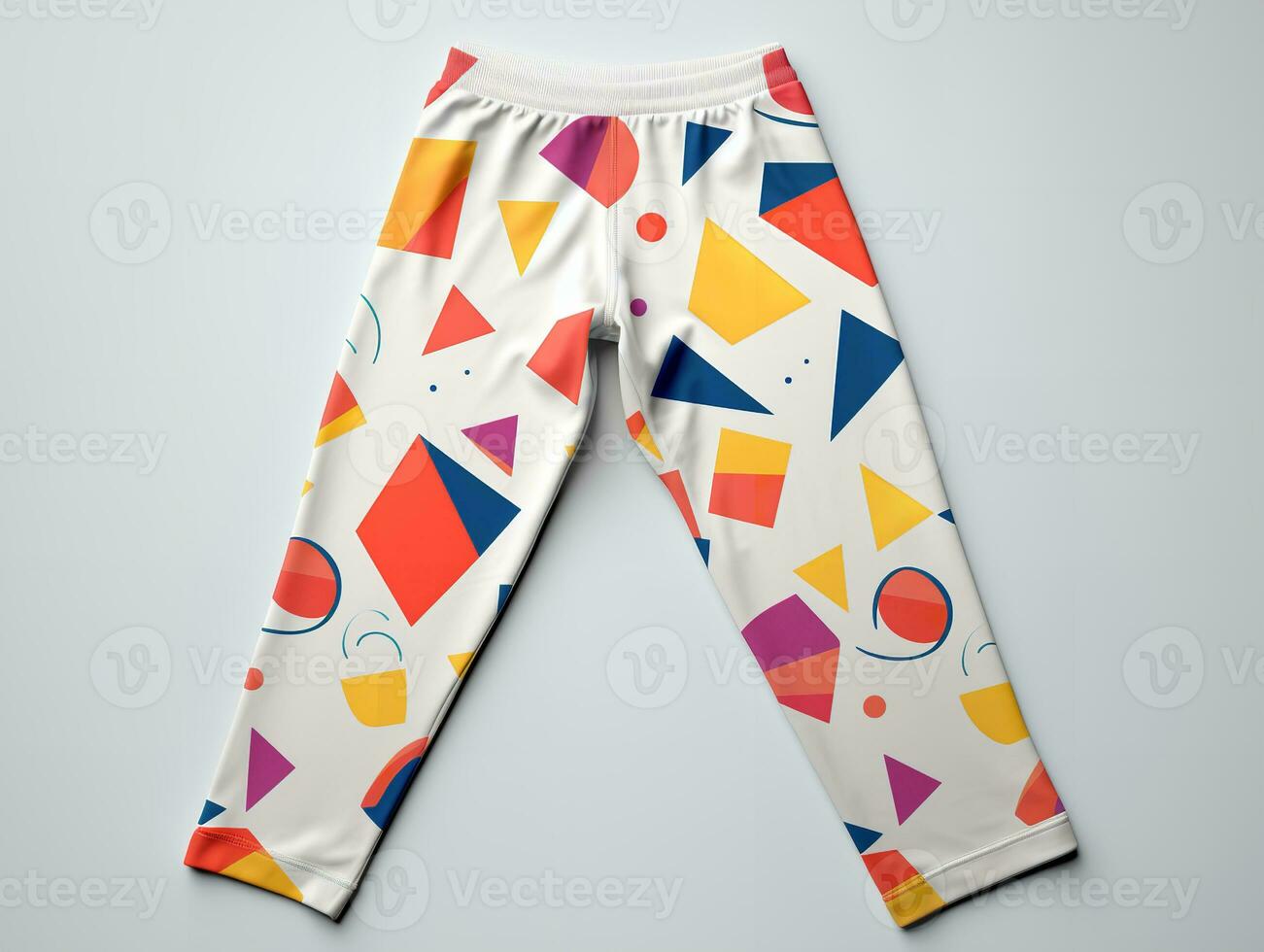 ai généré branché leggings maquette pour aptitude et mode - ai généré photo