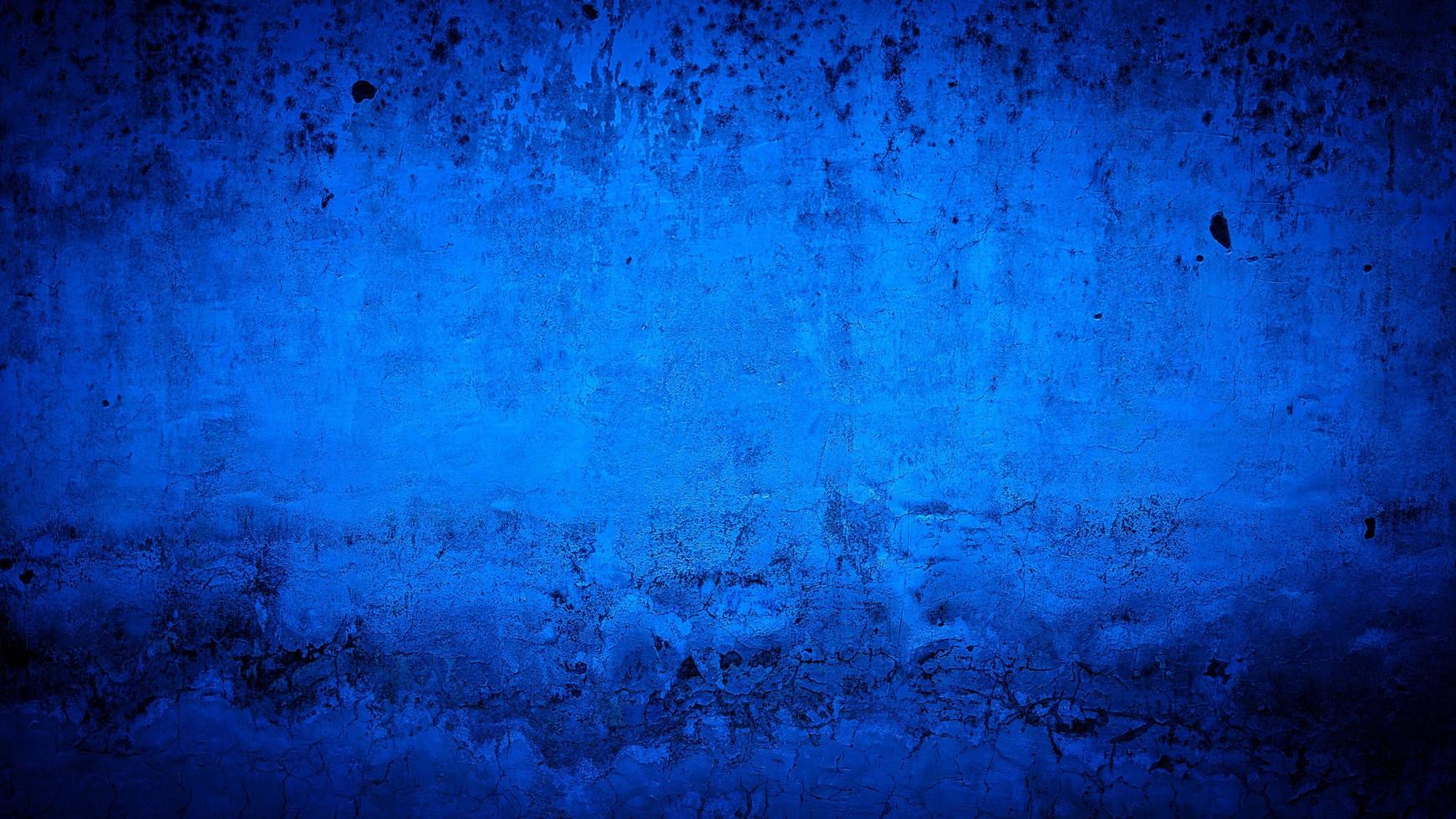 fond grunge de couleur de mur bleu photo