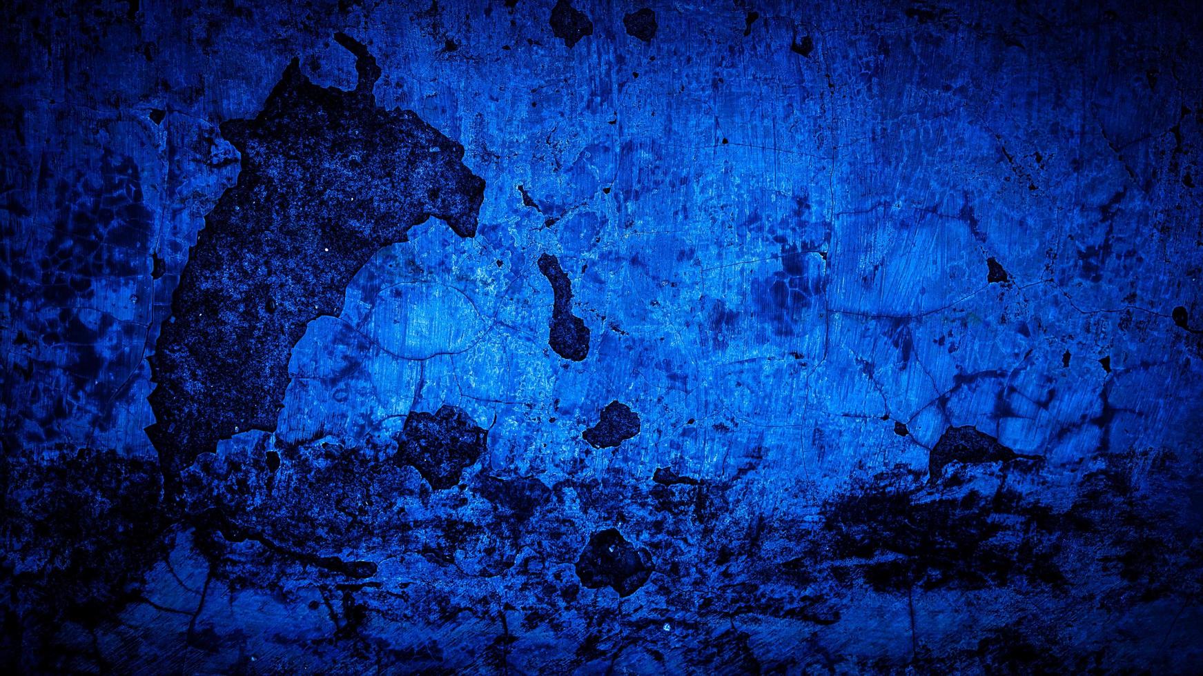 fond grunge de mur bleu. abstrait photo