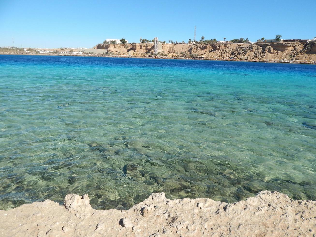 plages naturelles de la station balnéaire en égypte sharm el sheikh photo