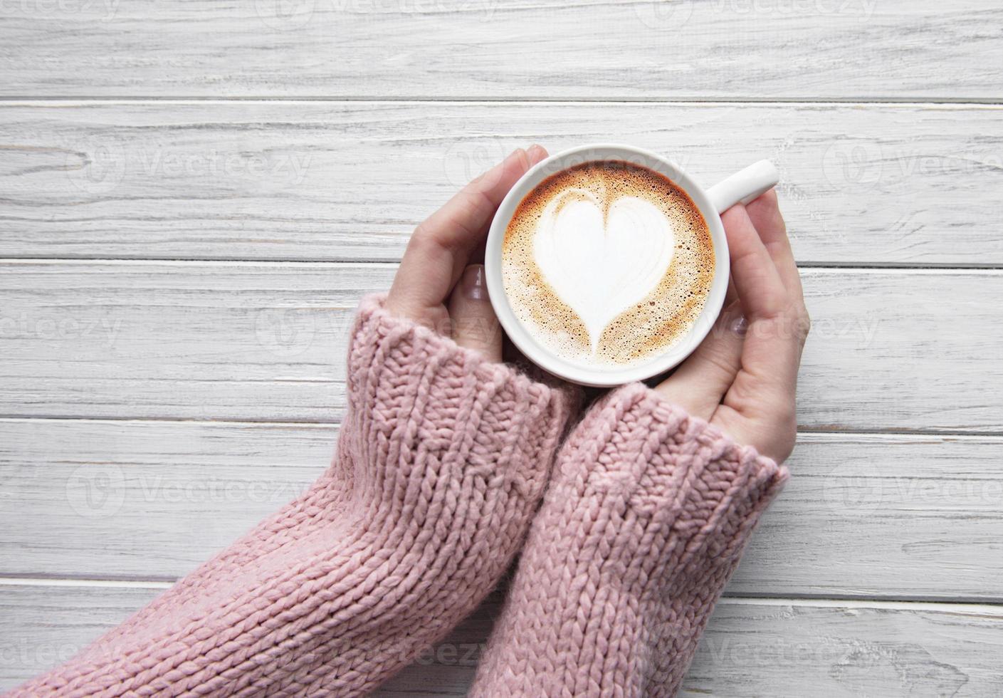 tenue femme, tasse café photo