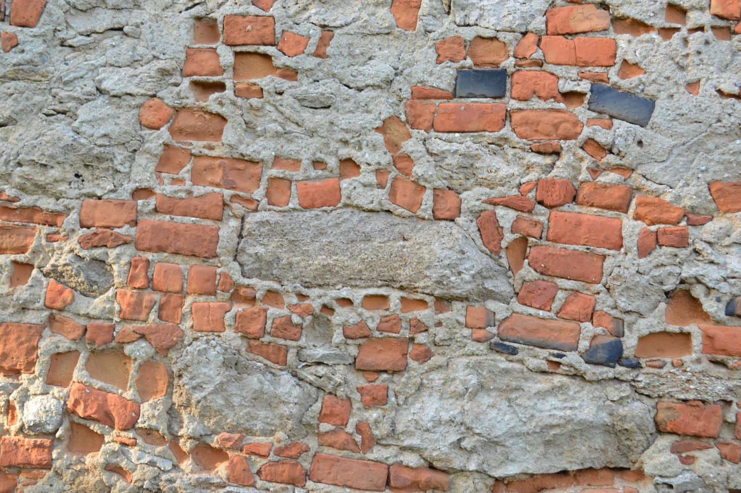 la texture des murs de pierre et de maçonnerie photo
