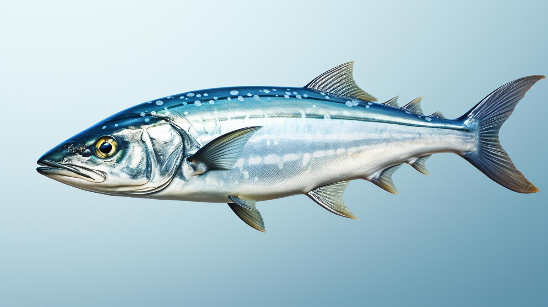 ai généré maquereau poisson en bonne santé Frais Contexte photo