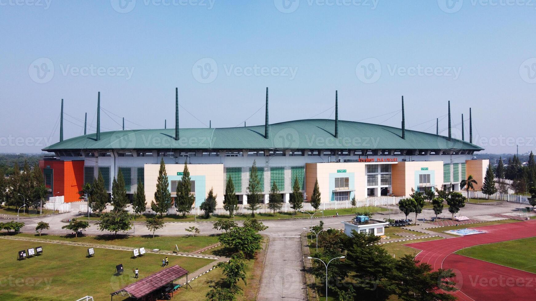 aérien vue de pakansari stade photo