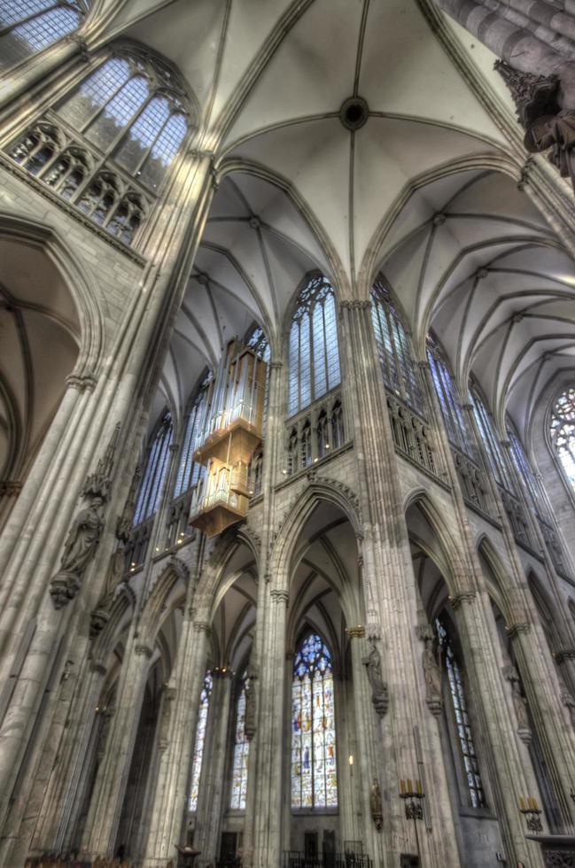 Cologne, Allemagne, 28 février 2015 - détail de la cathédrale de Cologne en Allemagne. c'est le siège de l'archevêque de cologne et de l'administration de l'archidiocèse de cologne. photo