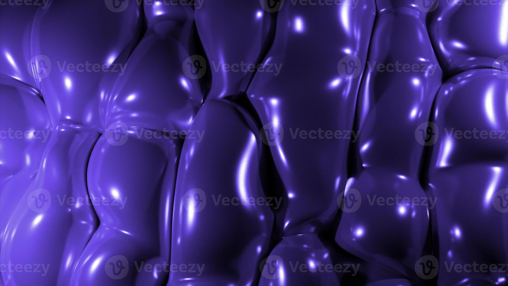 violet brillant vase goutte. conception. en forme de bulle liquides fabriqué dans ordinateur graphique photo