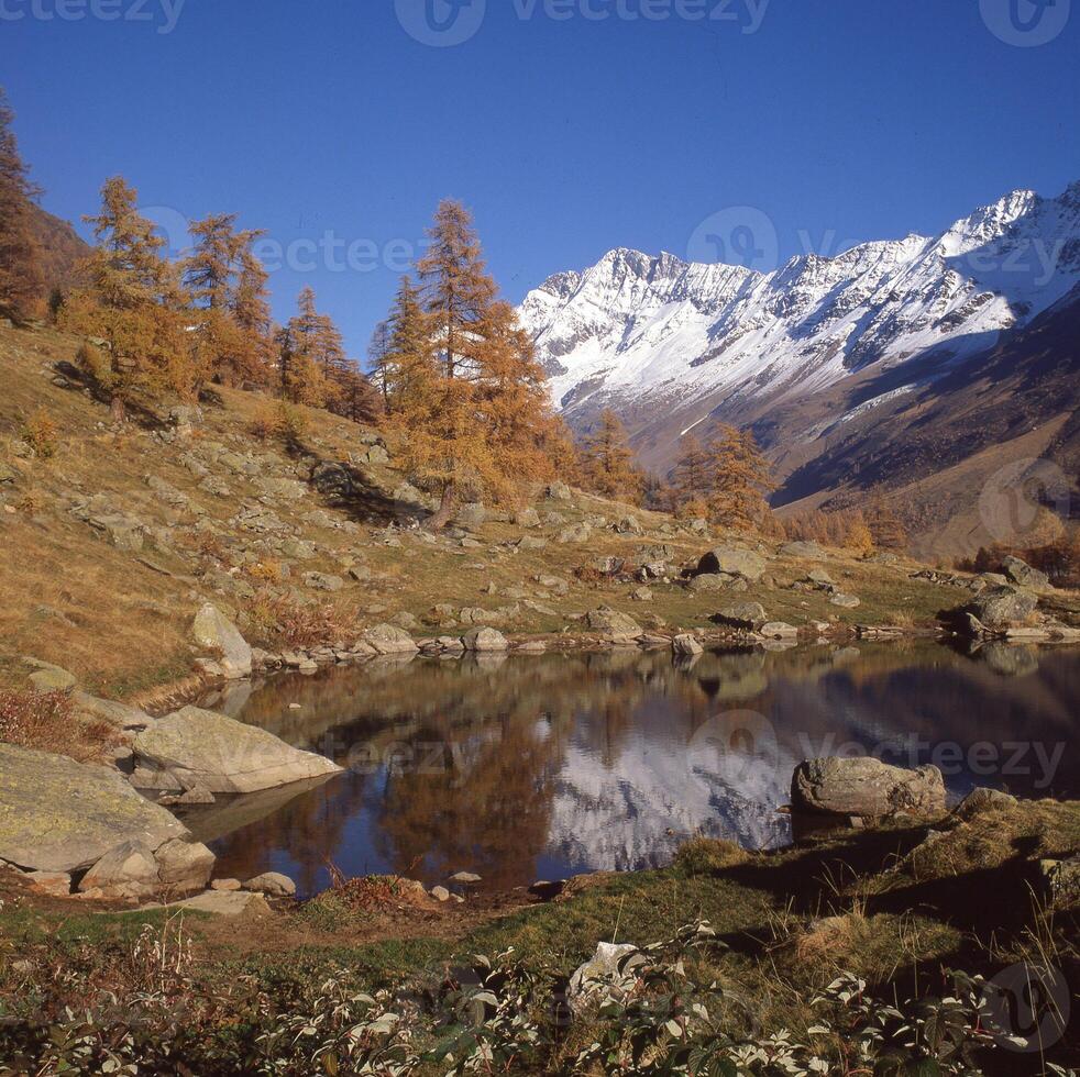 une Montagne intervalle photo