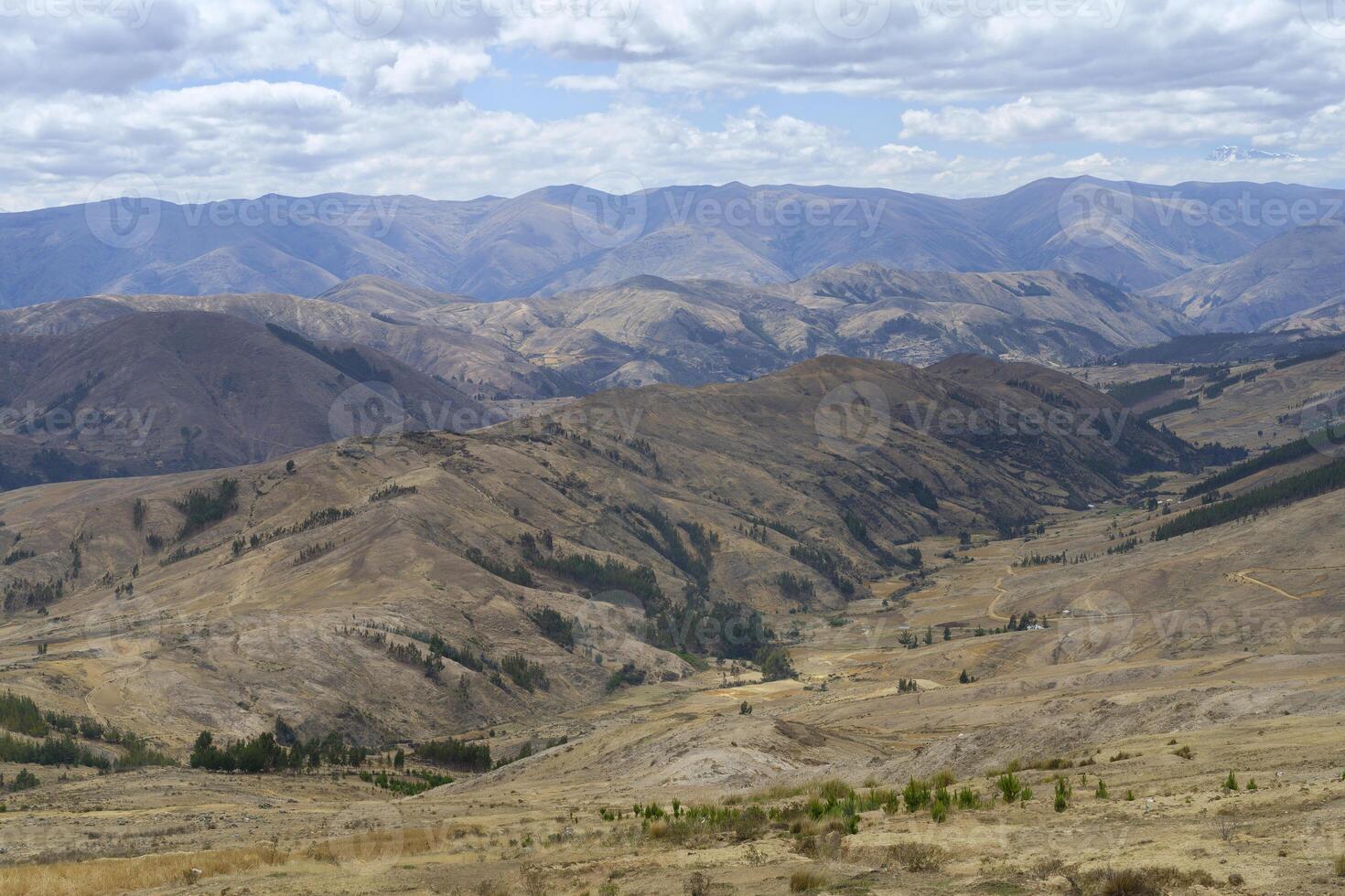 andes paysage, manu nationale parc, Pérou photo