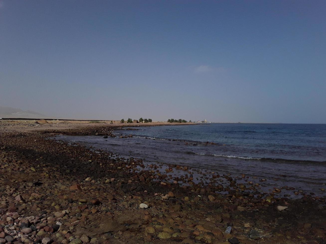 Mer rouge dans la station balnéaire égyptienne de Charm el-Cheikh photo