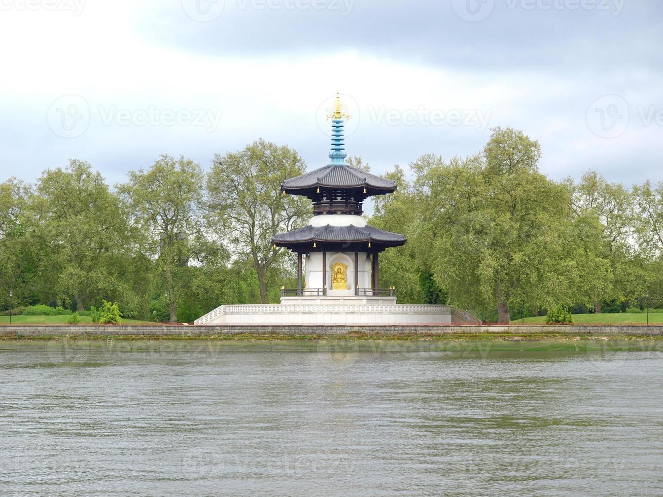pagode de la paix, londres photo