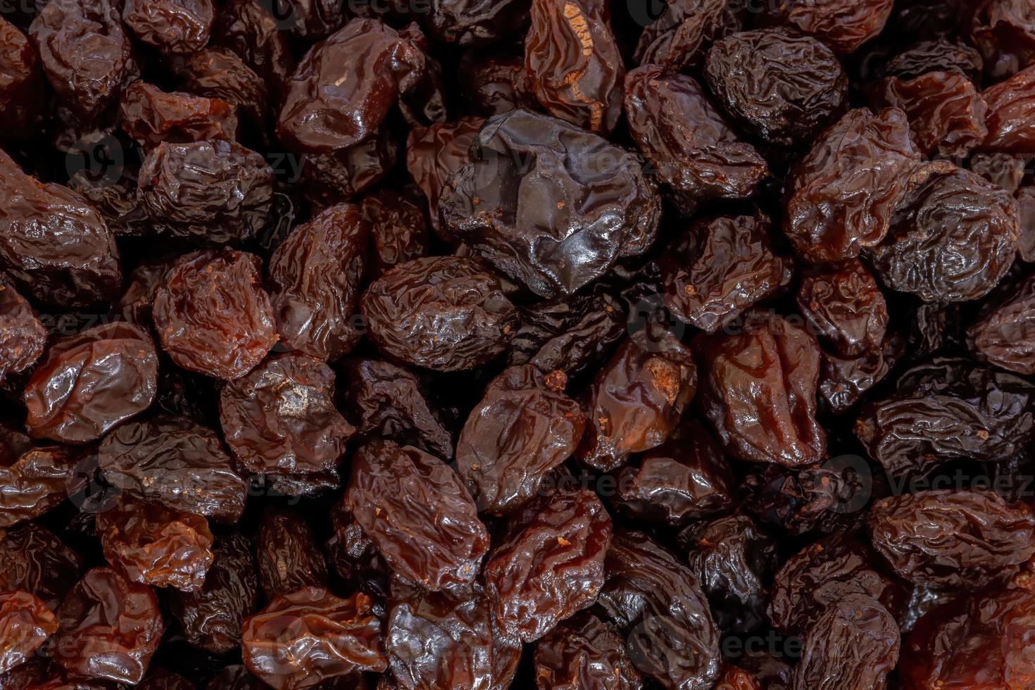 fond de texture de raisins secs photo