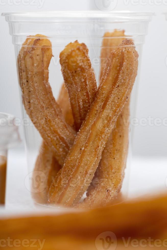 bonbons churros frits photo