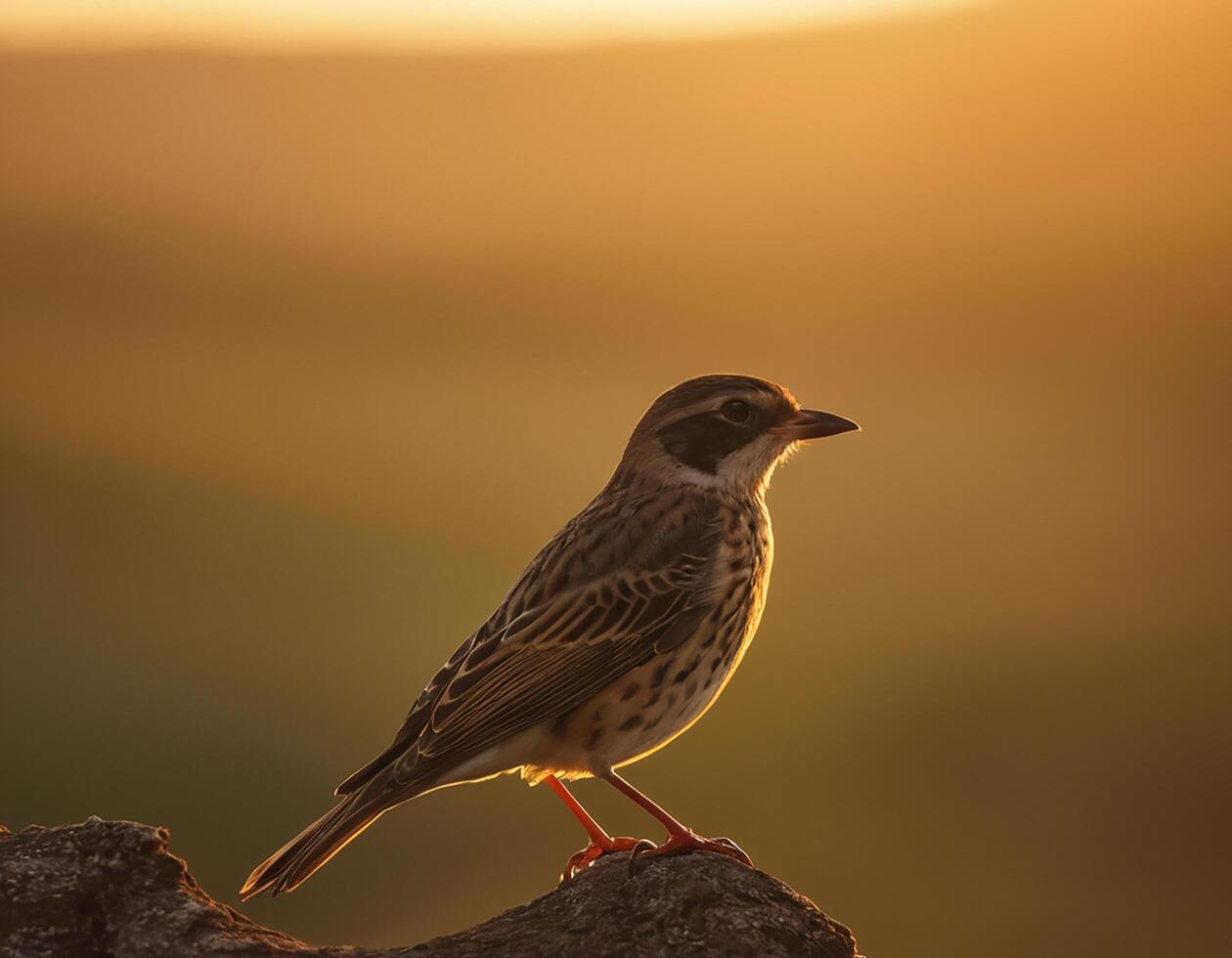 ai généré oiseau dans aquarelle conception. ai généré. photo