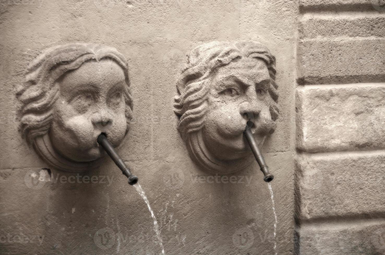 fontaine, aix-en-provence, france photo