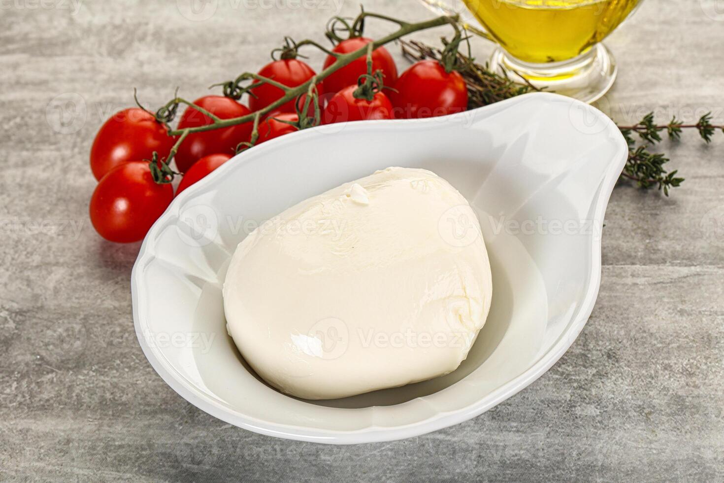 rond mozzarella Jeune fromage Balle photo