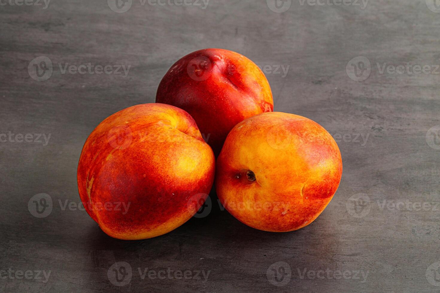 mûr sucré juteux Frais rouge nectarines photo