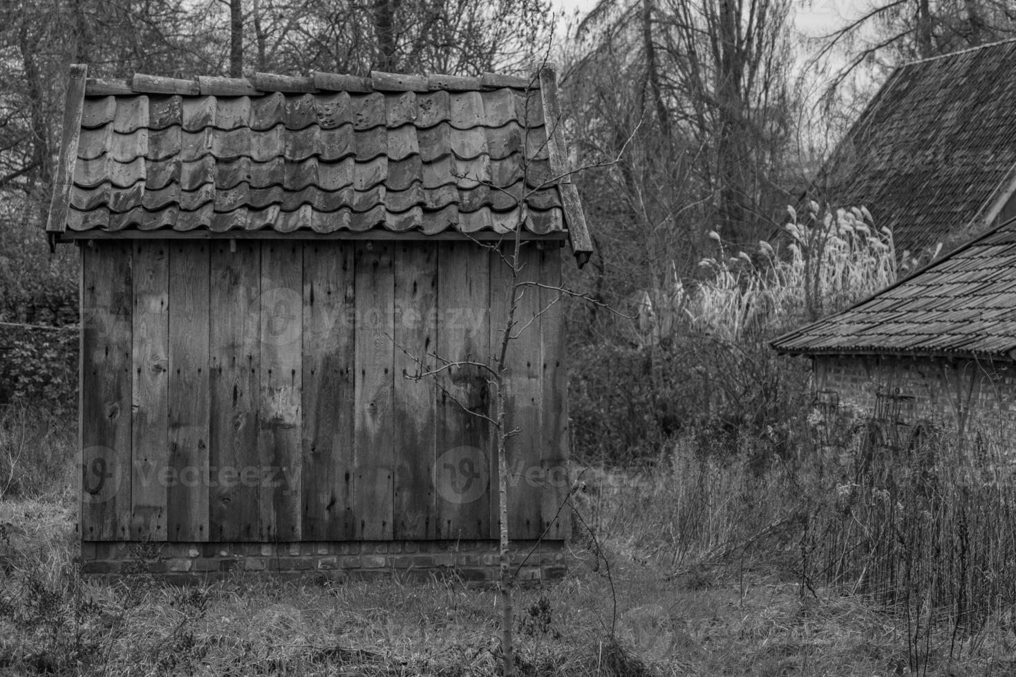 Noël temps dans le allemand ville de vreden photo