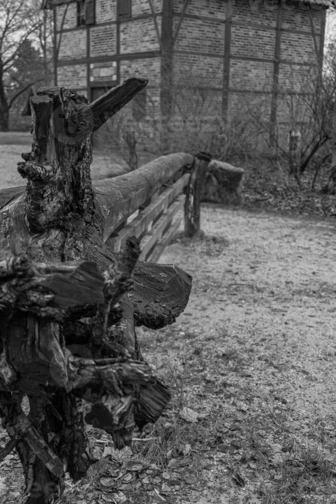 Noël temps dans le allemand ville de vreden photo