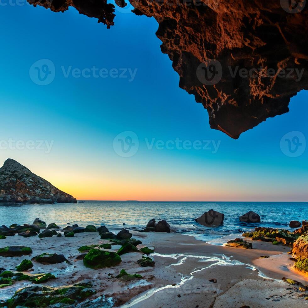 côtier rêver - Praia Don Camille, Algarve, le Portugal photo