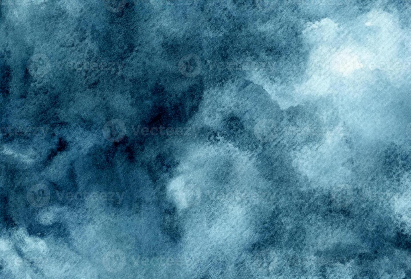 fond aquarelle abstrait bleu photo