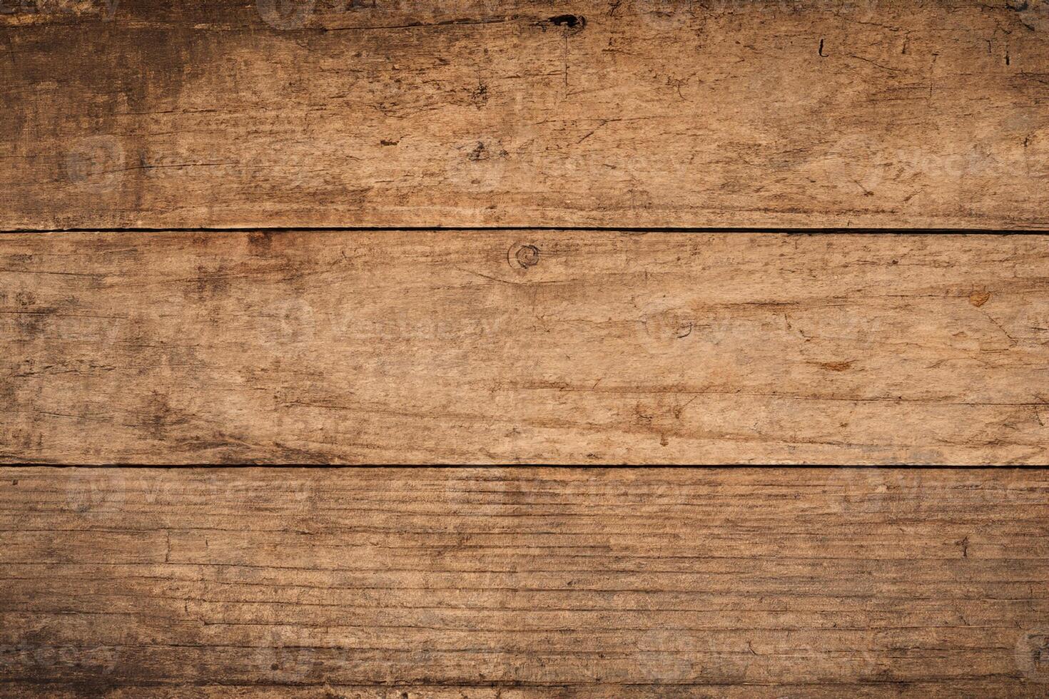 vieux grunge foncé texturé en bois Contexte , le surface de le vieux marron bois texture , Haut vue teck bois panneaux photo