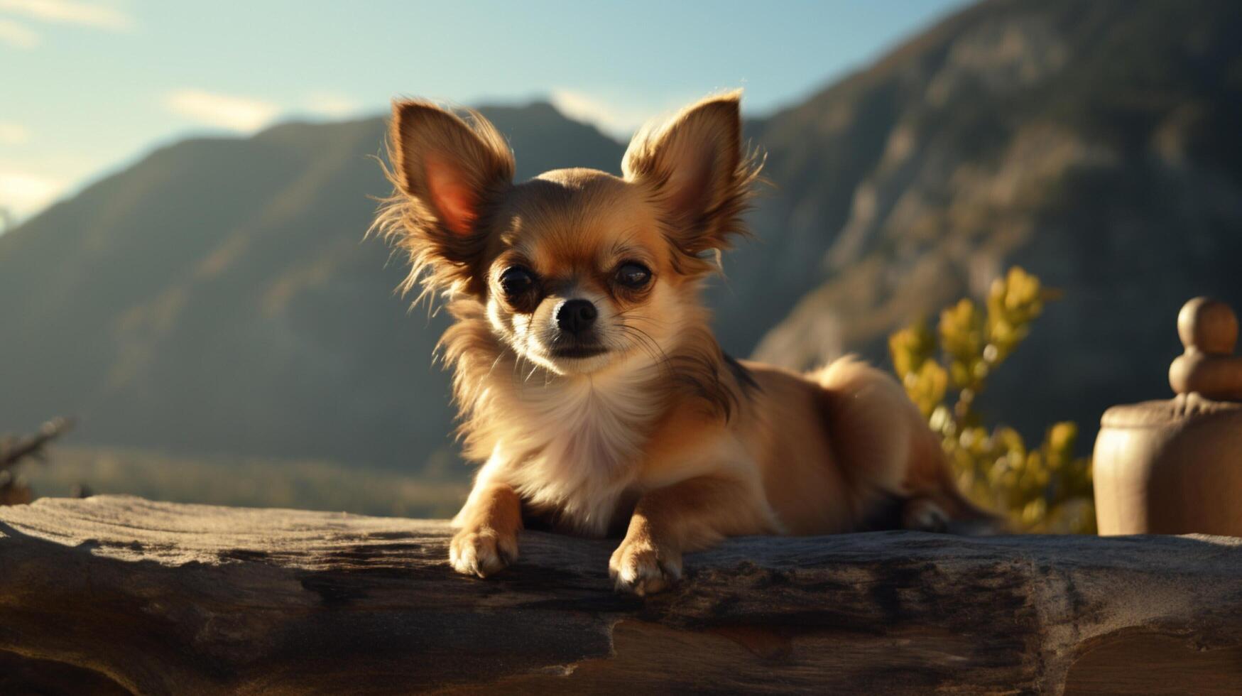 ai généré chihuahua haute qualité image photo