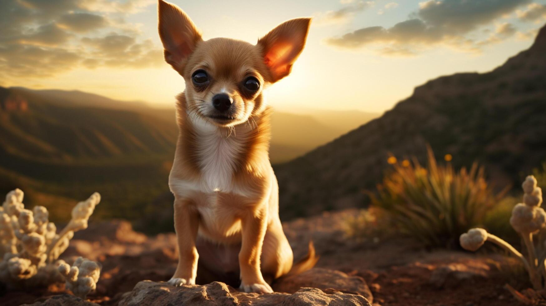 ai généré chihuahua haute qualité image photo