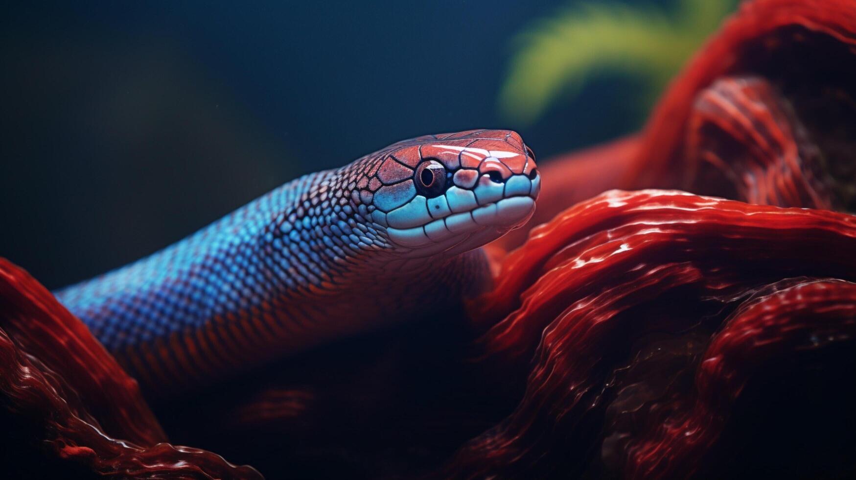 ai généré anguille haute qualité image photo