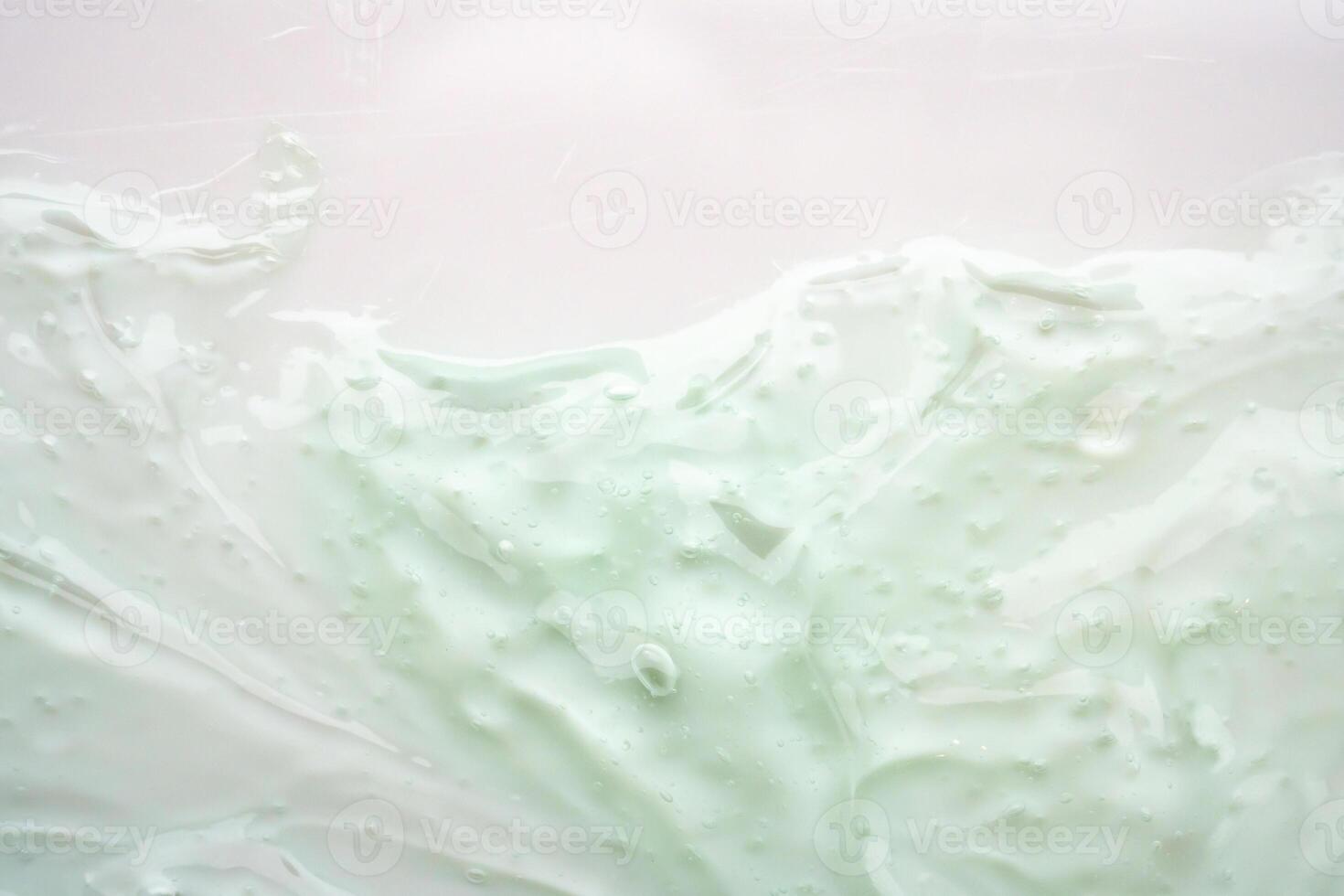 transparent clair vert liquide sérum gel cosmétique texture Contexte photo