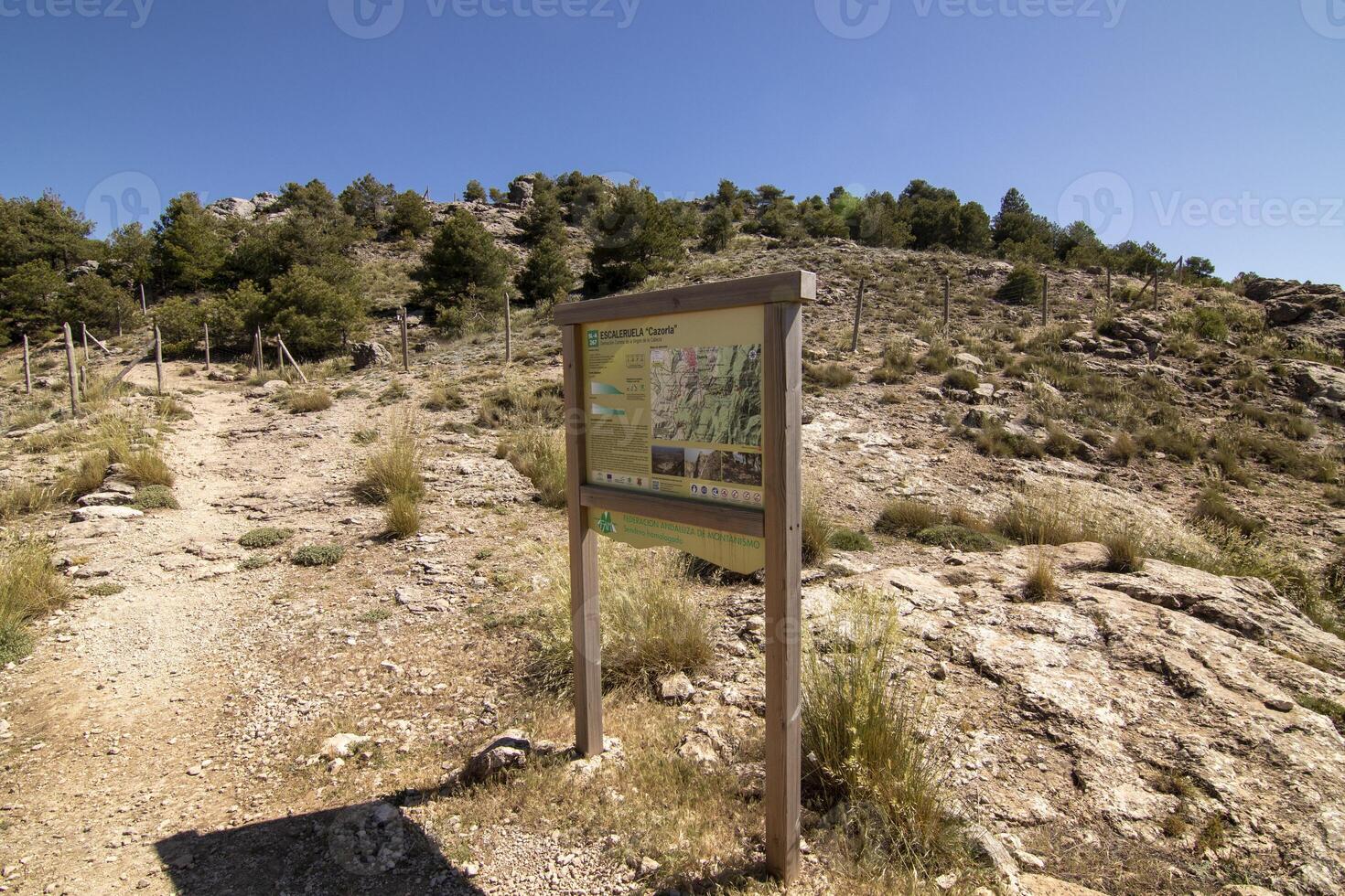 paysages et les sentiers de le magnifique la nature de le sierra de Cazorla, jaen, Espagne. la nature vacances concept. photo