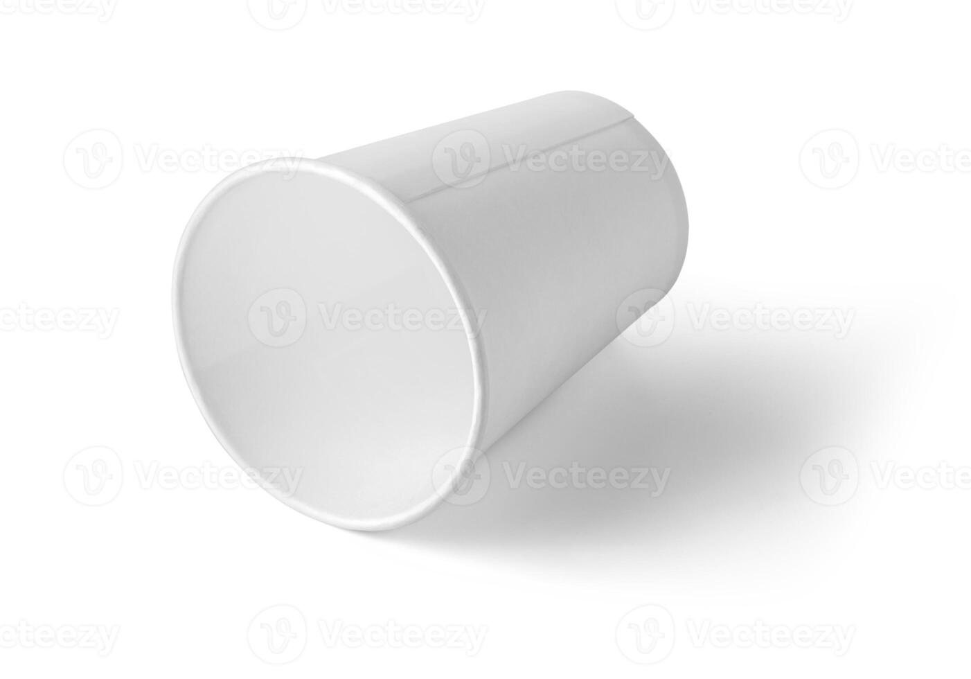 tasse en papier blanc photo