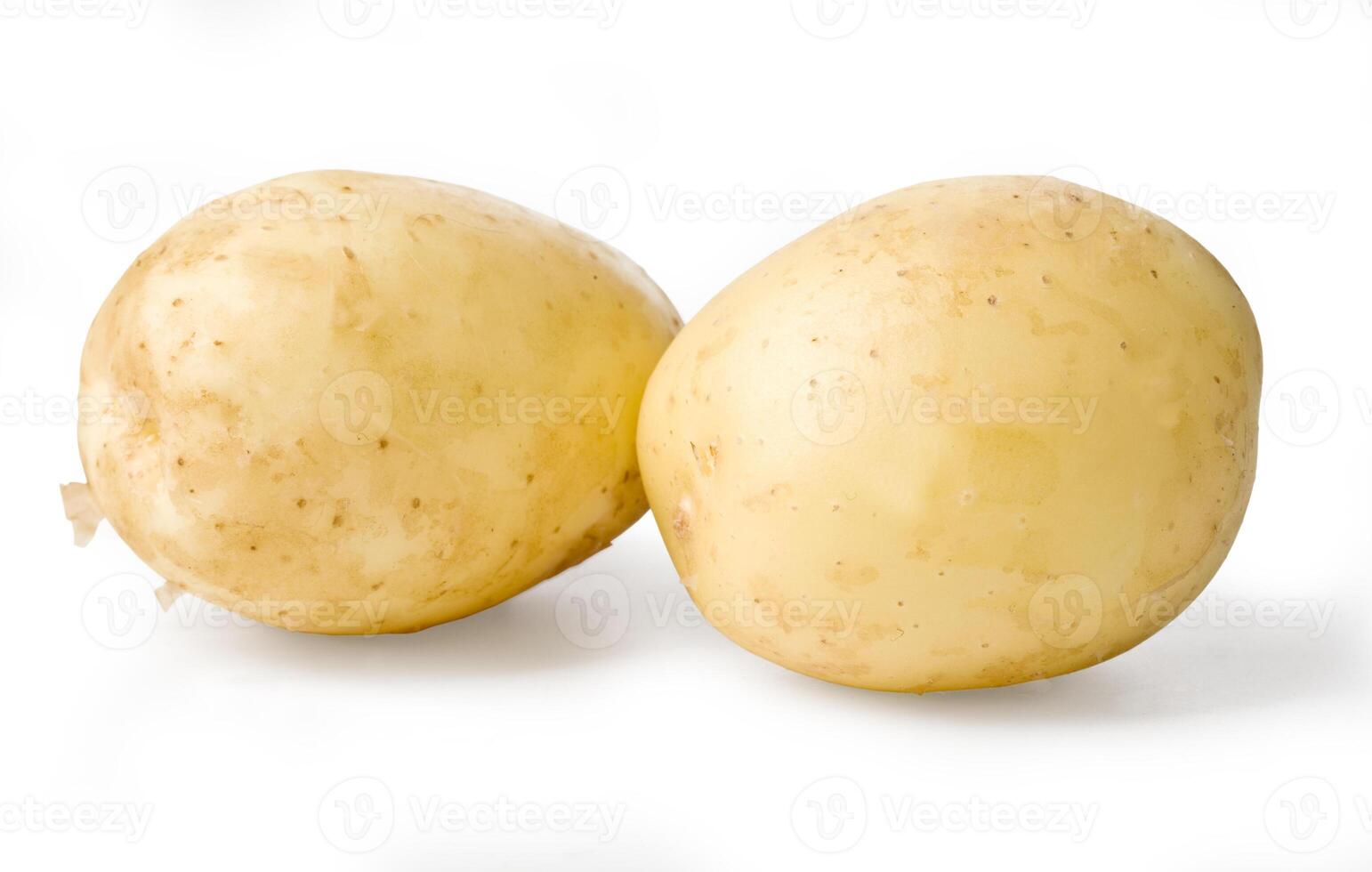 pommes de terre isolé sur blanc photo