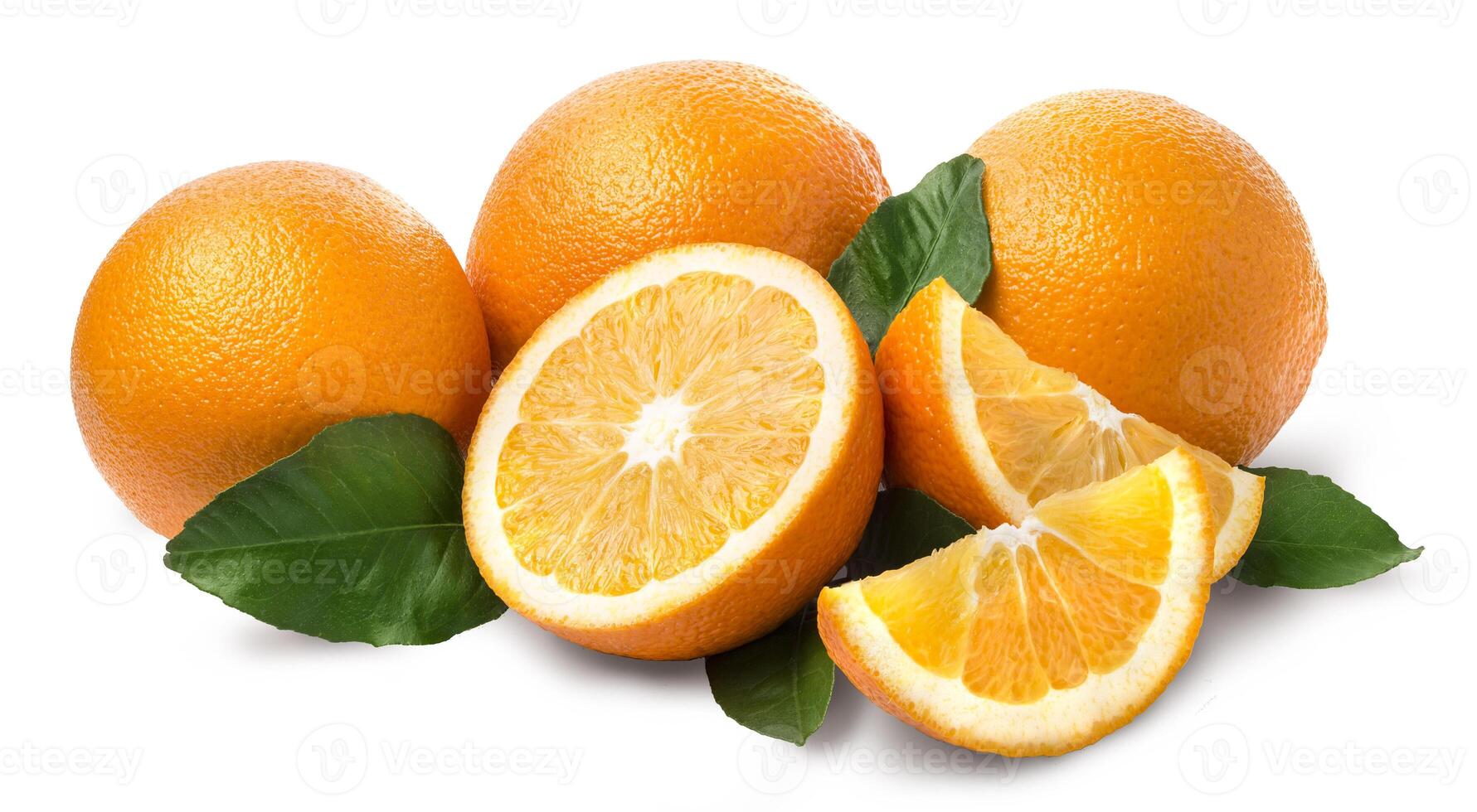 fruit orange isolé photo