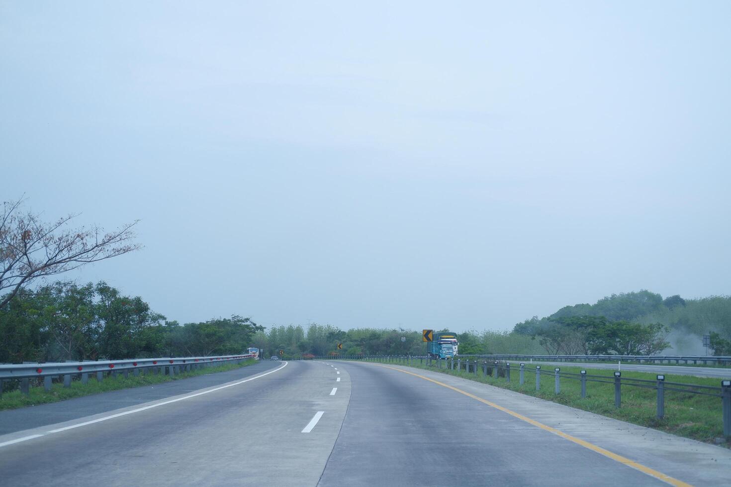 paysage vue sur le route photo