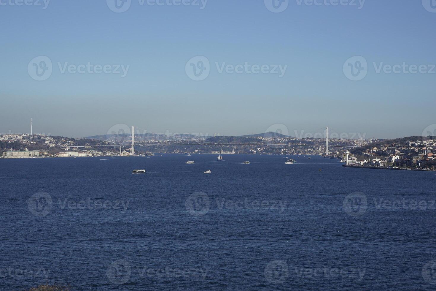 marmara mer vue de topkapi palais Istanbul dinde photo