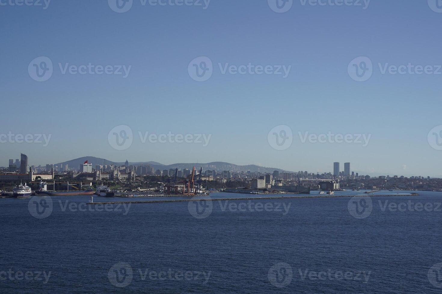 marmara mer vue de topkapi palais Istanbul dinde photo