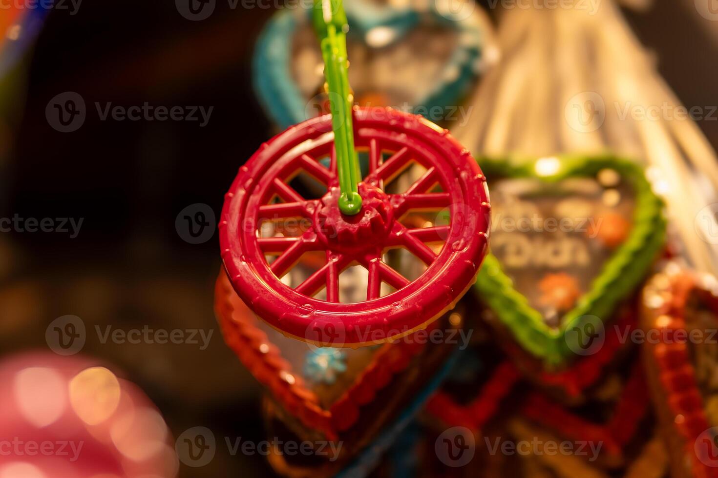 coloré Plastique jouet pour Noël photo