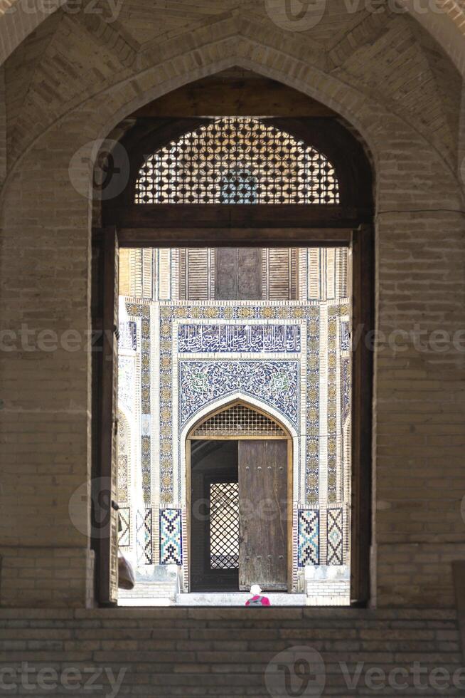 belle vue sur la mosquée photo