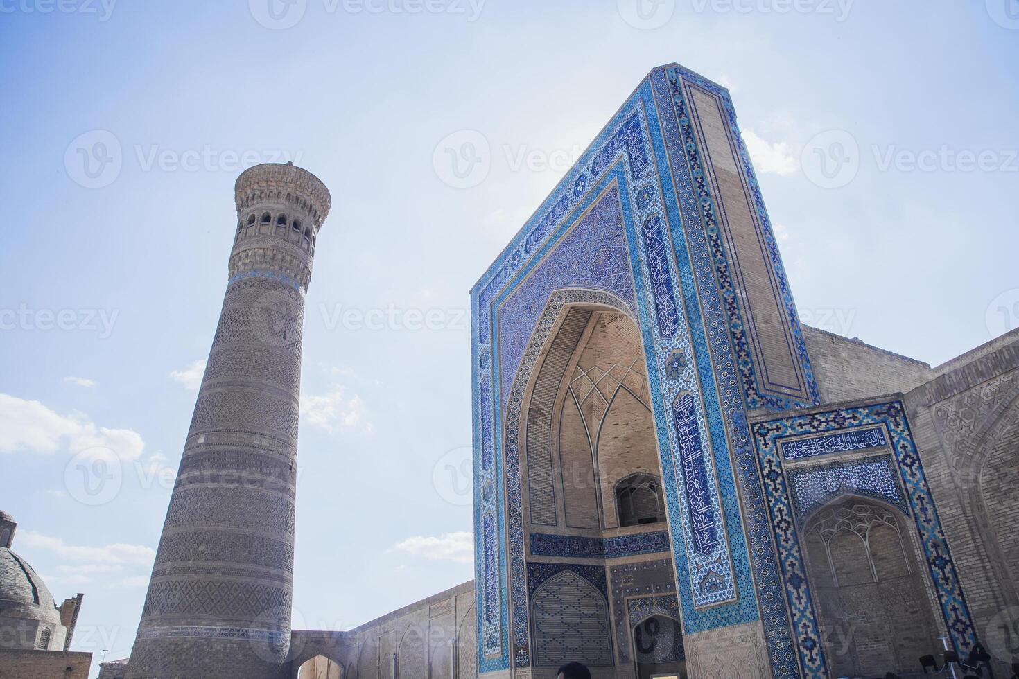 belle vue sur la mosquée photo