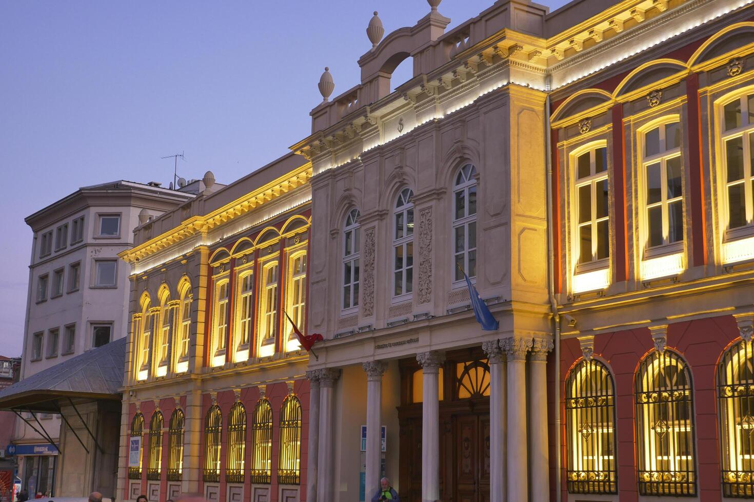 dinde Istanbul 19 juin 2023. est banquesi musée dans eminonu photo