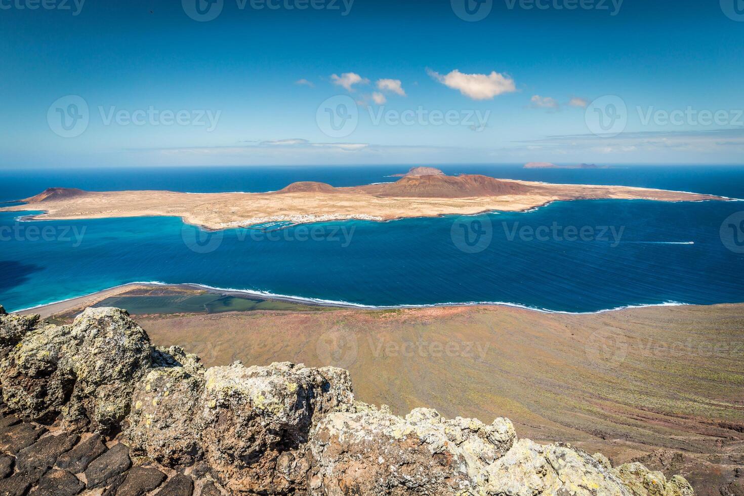 mirador del Rio dans lanzarote, canari îles, Espagne photo