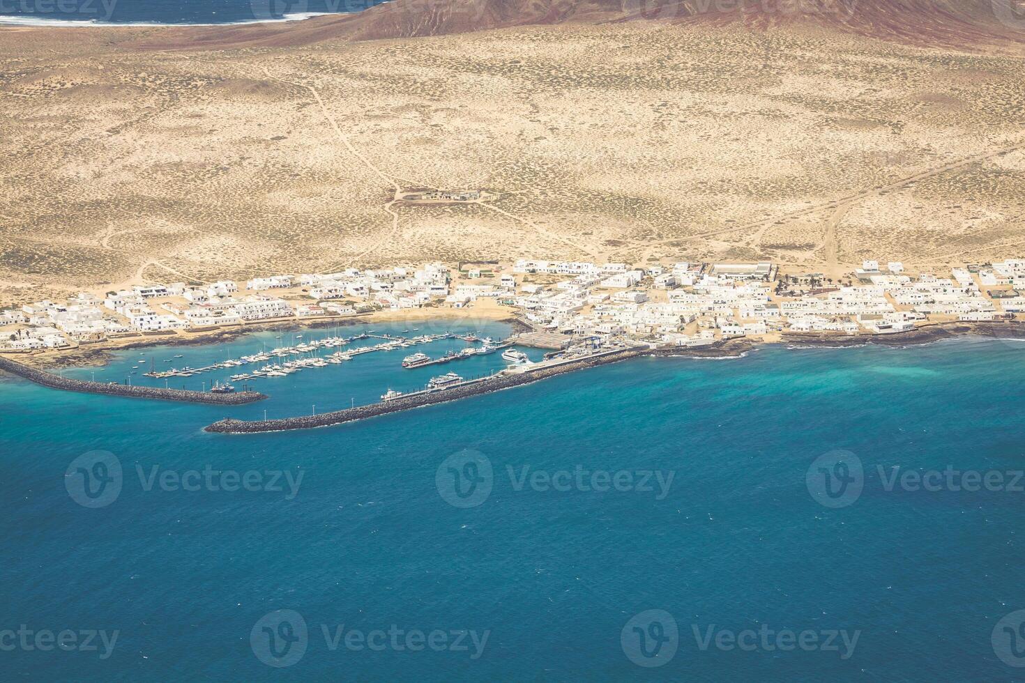 mirador del Rio dans lanzarote, canari îles, Espagne photo