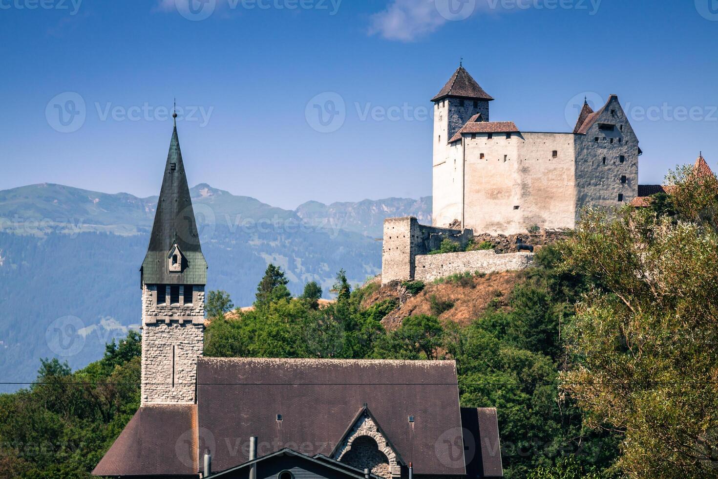 vaduz Château voir, Lichtenstein photo