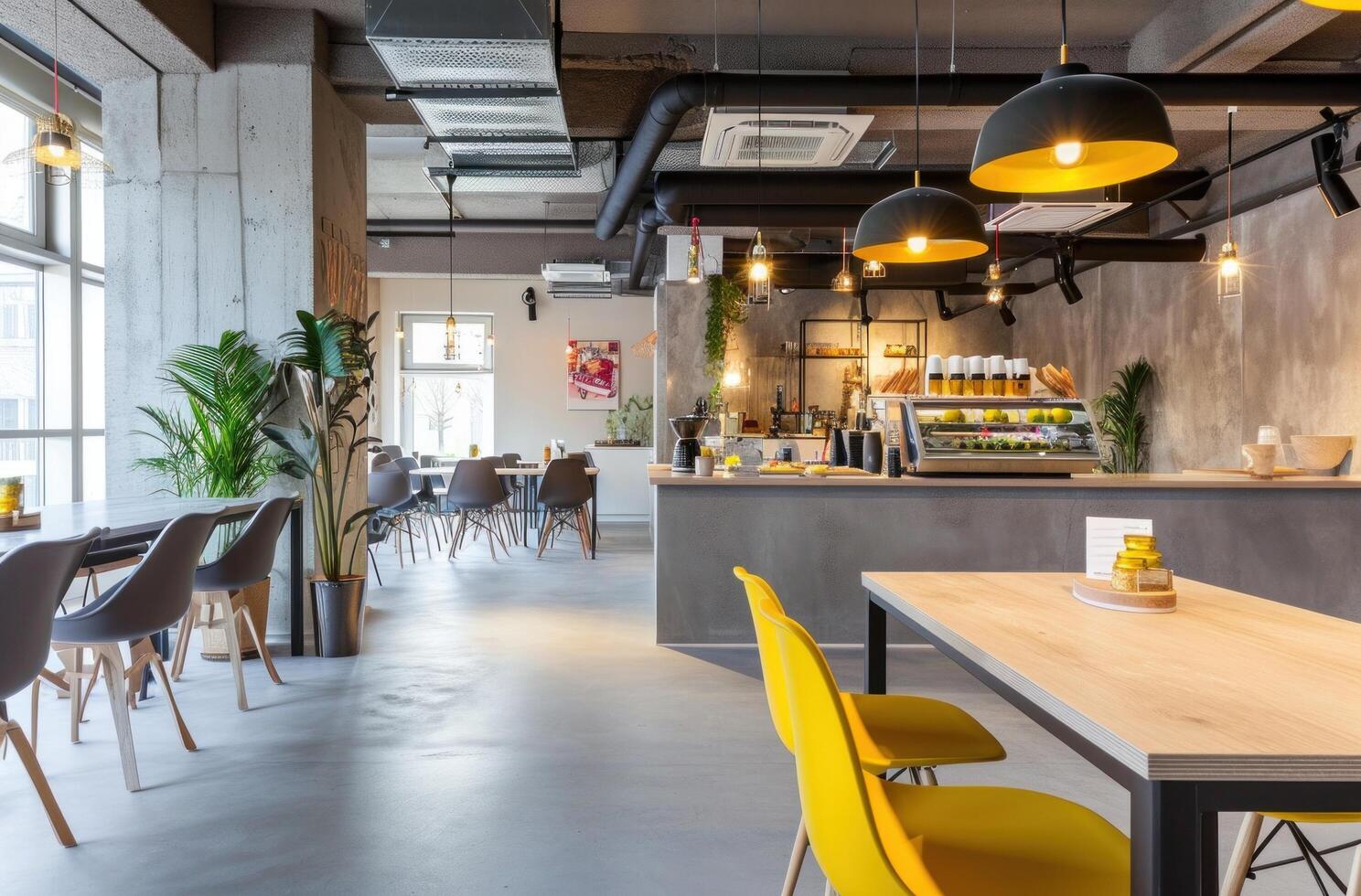 ai généré en bonne santé repas livré à le Bureau photo